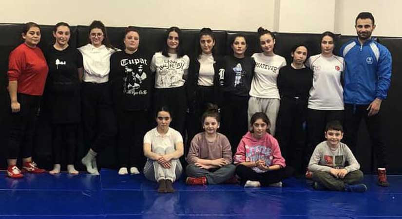 Giresun’da Güreş Kız Takımını kuruldu