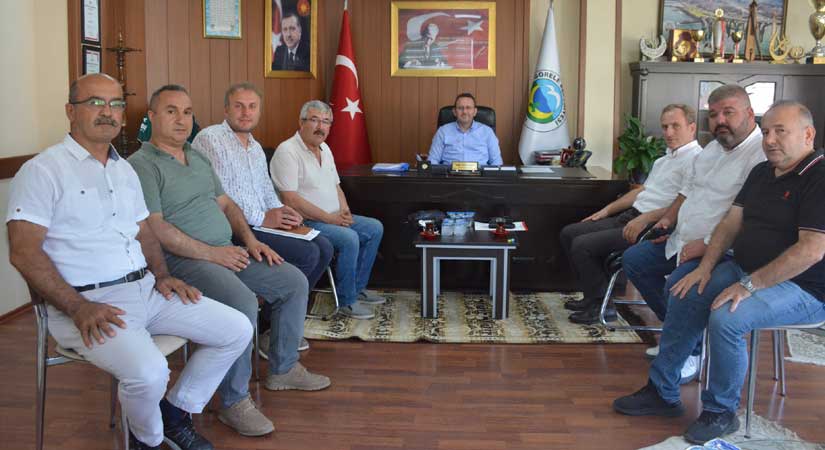 Müdür Vekili Ergün’den Başkan Süleymanoğlu ziyaret