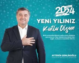 Giresun Belediye Başkanı Şenlikoğlu’ndan Yeni Yıl tebriği