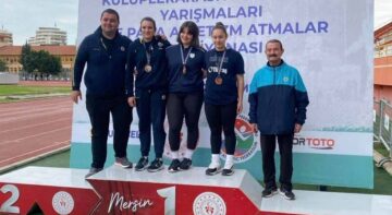 Sporcularımız Türkiye üçüncüsü
