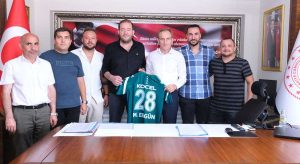 Giresunspor’dan müdür Ergün’e ziyaret