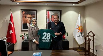 Giresunspor yönetiminden ziyaret ve teşekkür