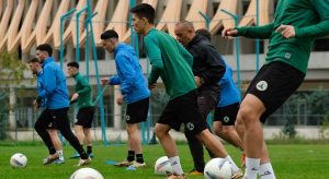 Giresunspor özel antrenman programıyla çıkış arıyor