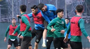 Giresunspor ikinci yarıya umutla hazırlanıyor