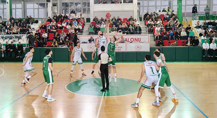Giresun’da basketbolda dostluk kazandı
