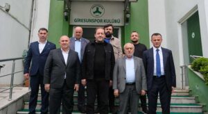 Giresunspor’a Çamoluk ve Keşap’tan destek ziyareti
