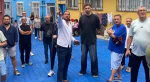NBA yıldızı Alperen Şengün Tirebolu’da coşkuyla karşılandı…