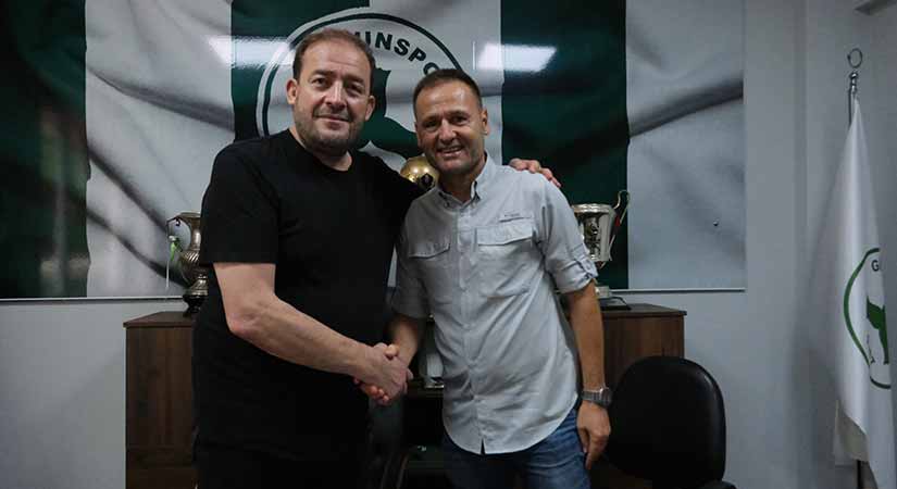 Giresunspor’da Teknik Direktör Cahit Erçevik oldu