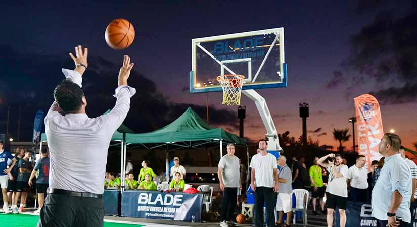 Sokak basketbolu heyecanı başladı