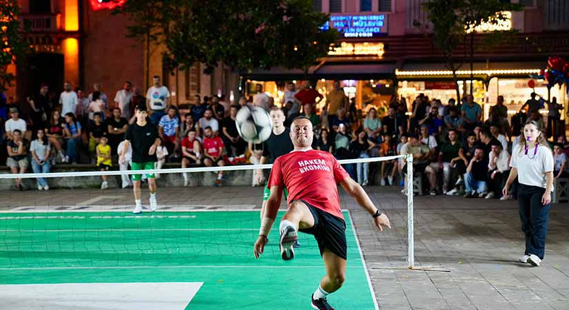 Ayak Tenisi Turnuvası coşkuyla başladı