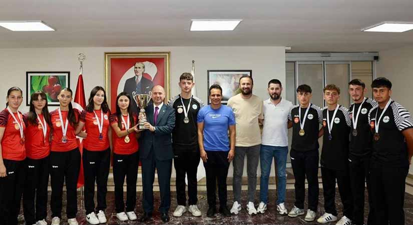 Espiye’nin es es sporcularına coşkulu kabul