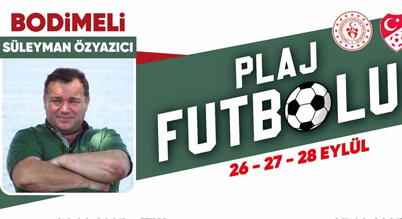 Belediye Plaj Futbolu Turnuvası başlıyor