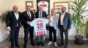 Bulancakspor yönetiminden anlamlı görüşme