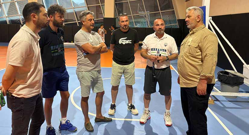 Hasan Turan Kerasusspor’a ziyaret