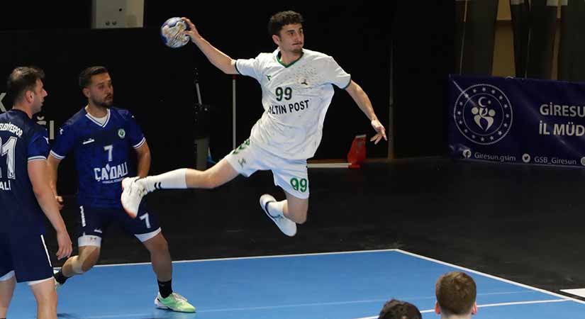 Giresunspor Hentbolda “Bu yolda her şeyi göze aldı”