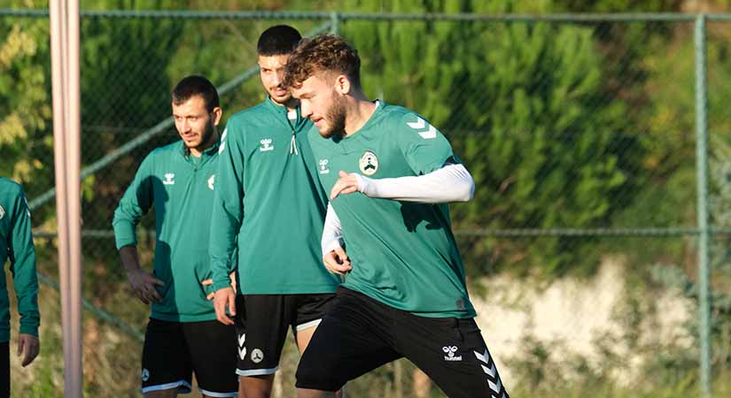Giresunspor’da dayanıklılık ve şut çalışmaları öne çıktı