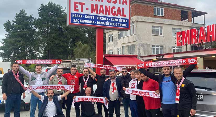 Sebat Gençlik taraftarından Giresun’da Emrah Usta’ya ziyaret