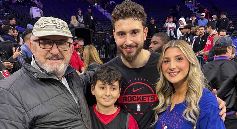 NBA Yıldızı Alperen Şengün’e Giresunlu hemşerilerinden büyük destek