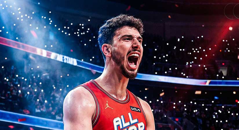 Alperen Şengün zirvede gururumuz oldu