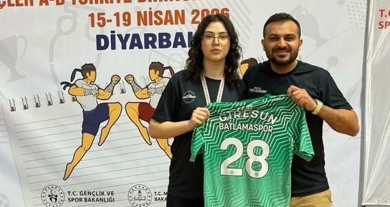 Batlamaspor’lu Naz Türkiye Üçüncüsü Oldu!