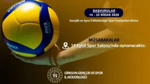 Kurumlar Arası Voleybol Ligi’nde Başvurular Başladı