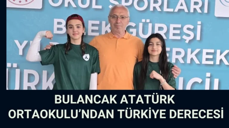 Bulancak Atatürk  Ortaokulu’ndan Türkiye Derecesi