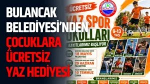 Bulancak Belediyesi’nden Çocuklara Ücretsiz Yaz Hediyesi