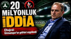 Eltuğral: Giresunspor’un gelirleri engellendi