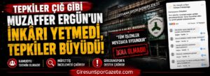 Muzaffer Ergün’un inkârı yetmedi, tepkiler büyüdü